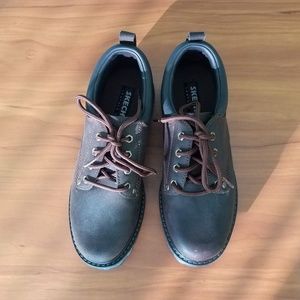 Skechers Tom Cat Brown Oxford Shoes 9